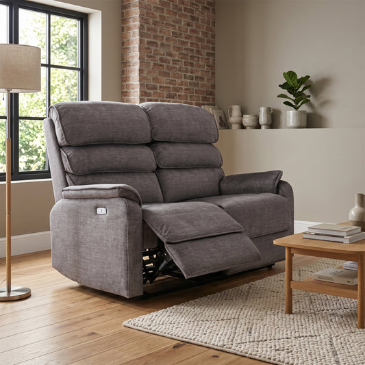 Savoy 2 Seater Electric Grey