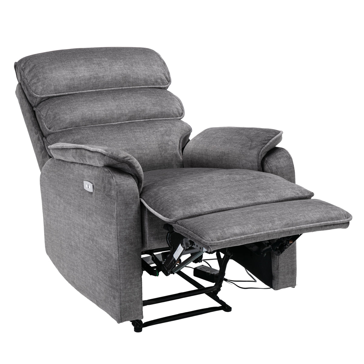 Savoy 3+1+1 Sofa Suite Electric- Grey Fabric
