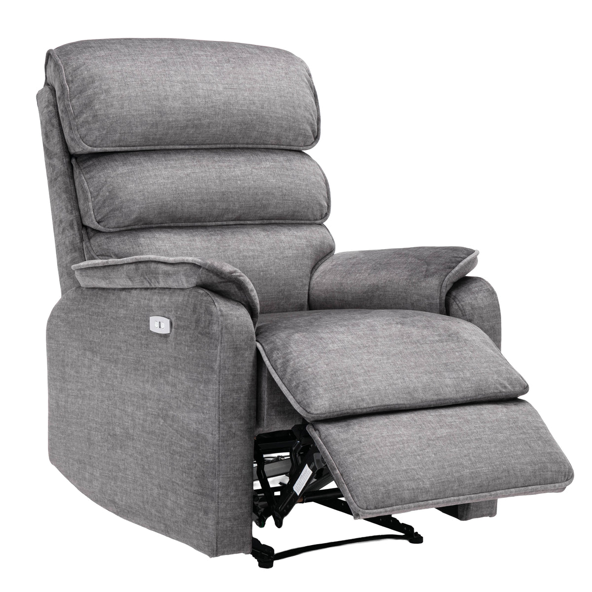 Savoy 3+1+1 Sofa Suite Electric- Grey Fabric