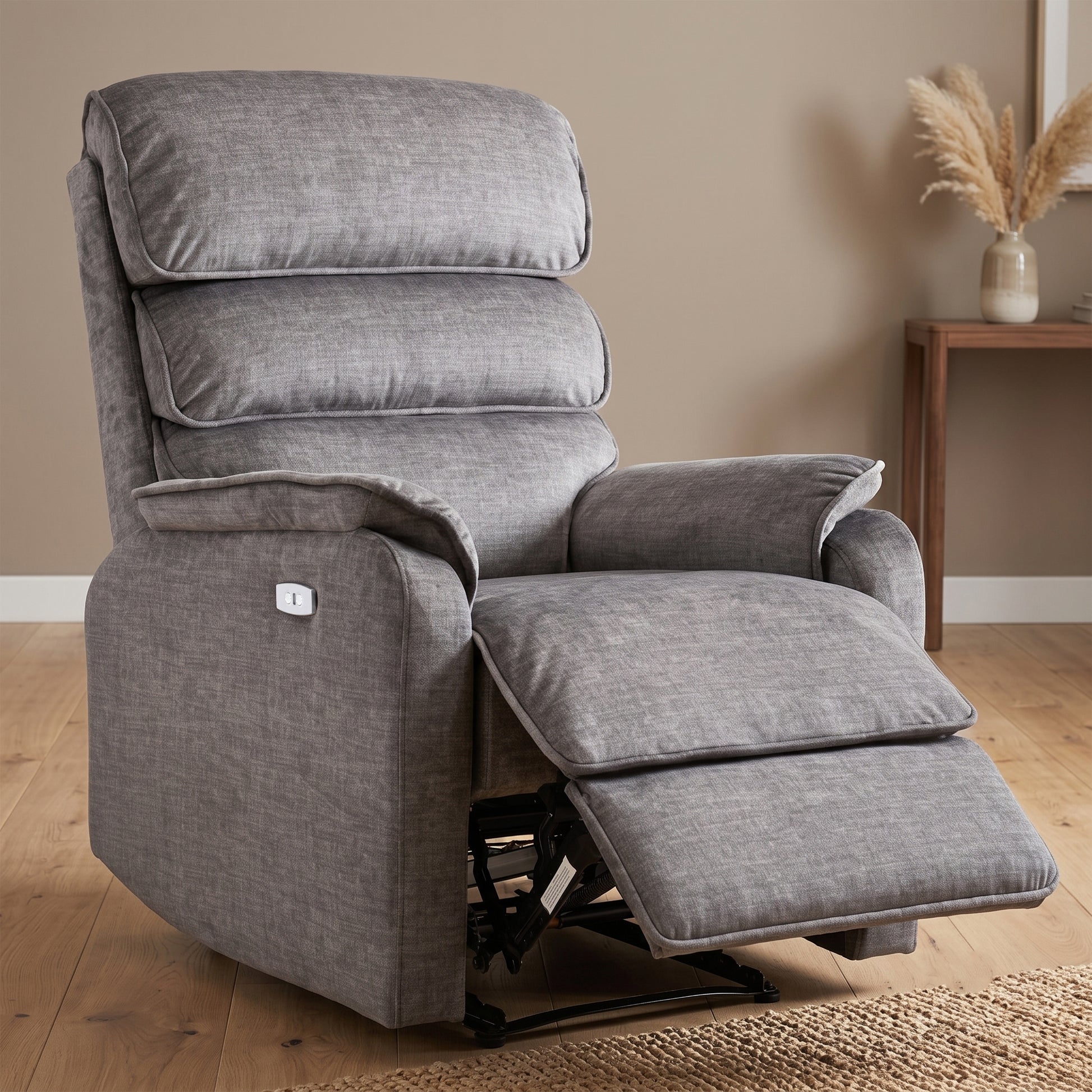 Savoy 3+1+1 Sofa Suite Electric- Grey Fabric