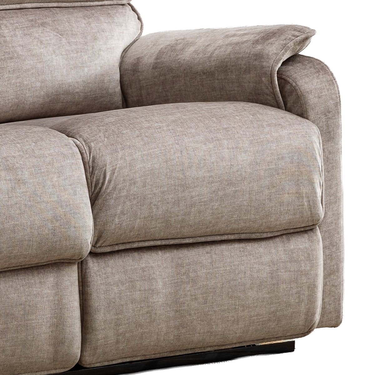 Savoy 3 Seater Electric Taupe