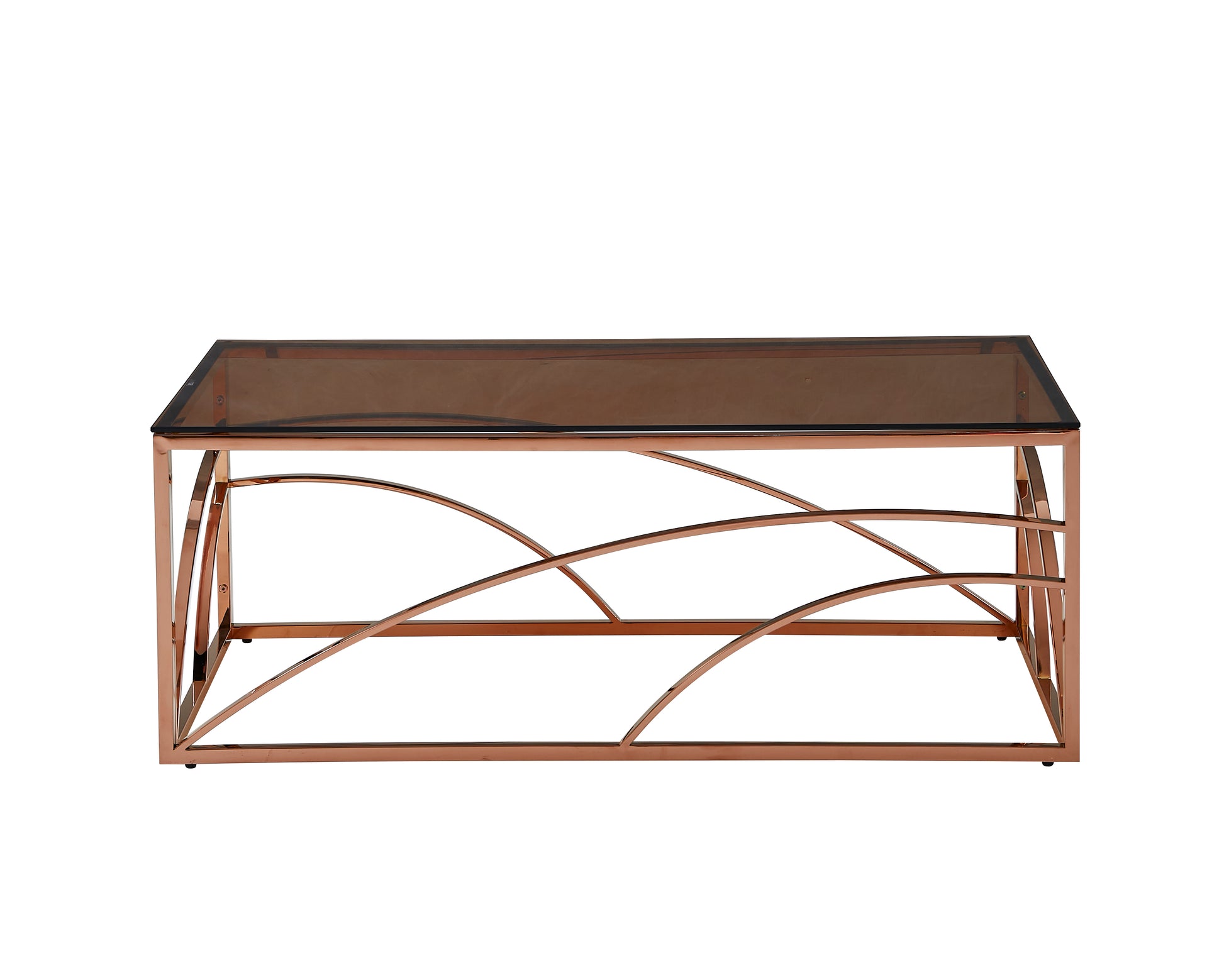 Chic Rose Gold Coffee Table