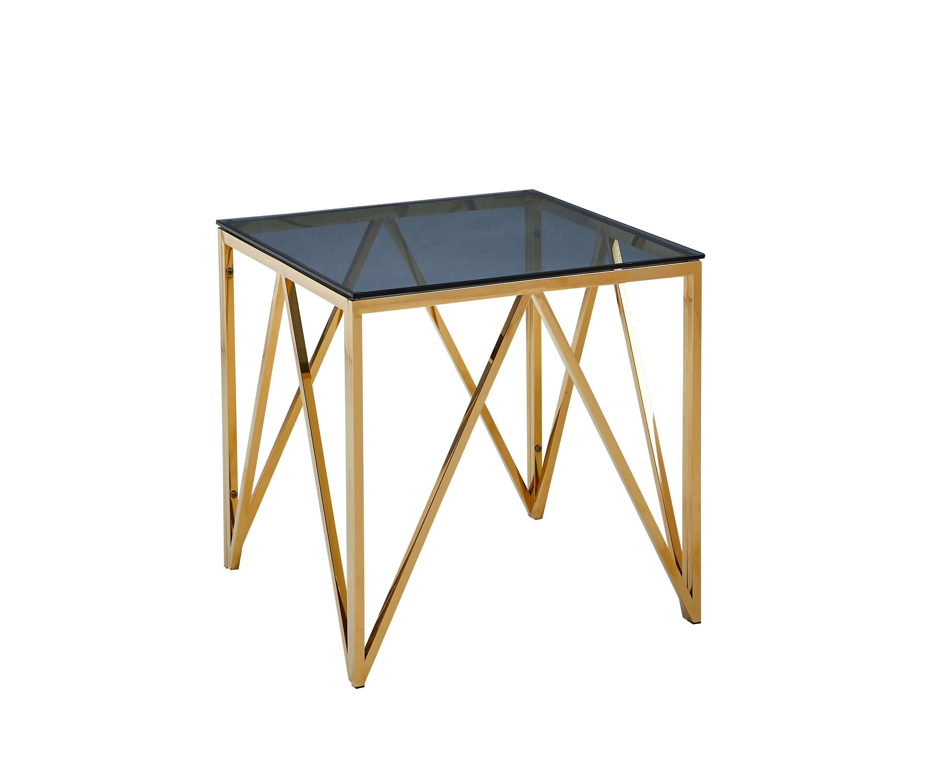 Allure Gold End Table