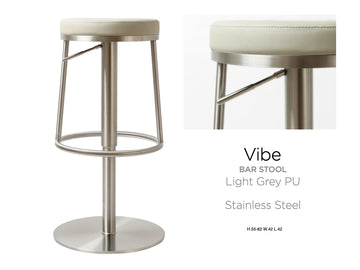 Vibe Barstool Stainless Steal