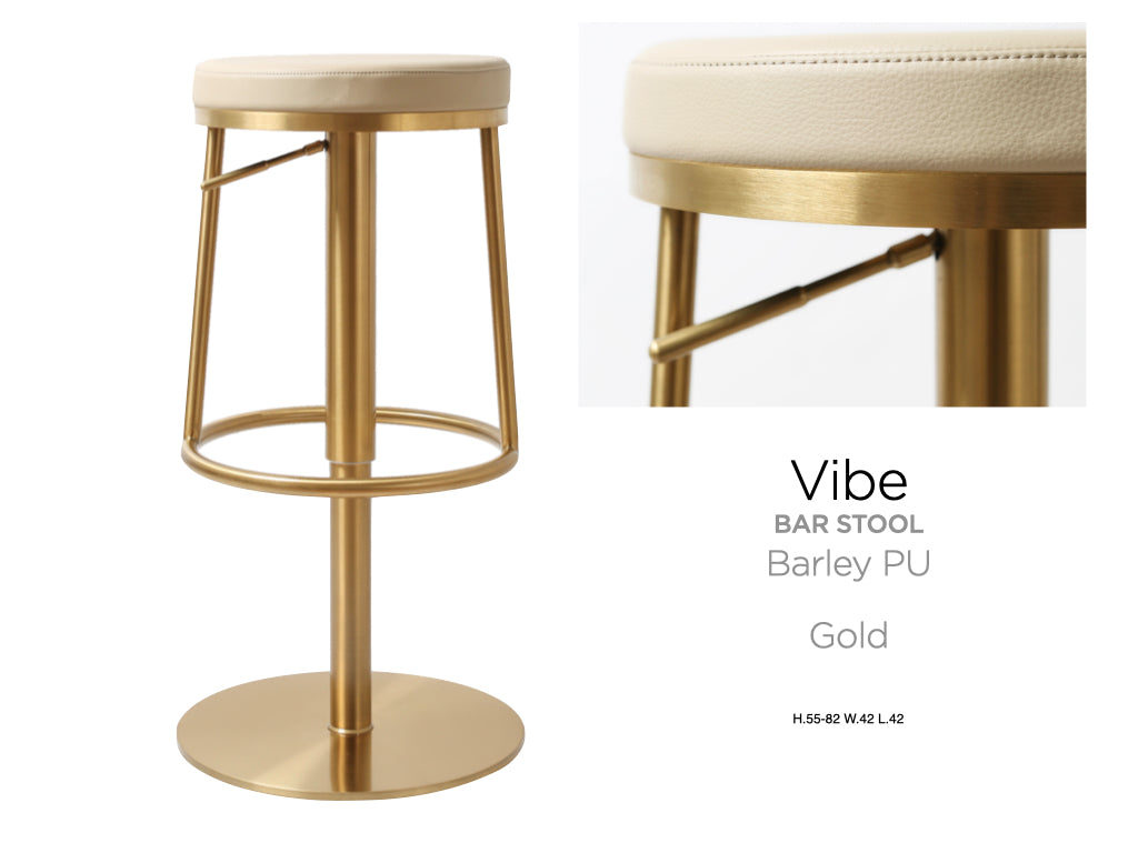 Vibe Barstool Gold