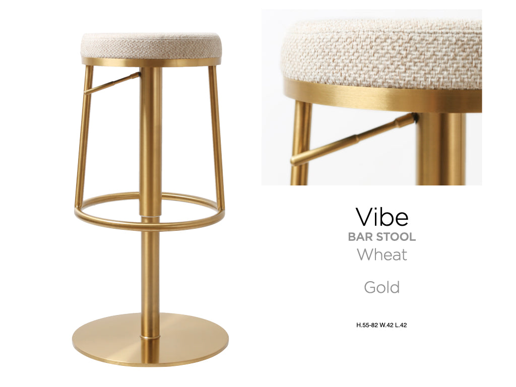 Vibe Barstool Gold