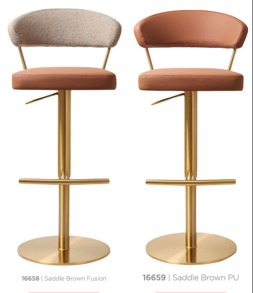 Strata Barstool Gold