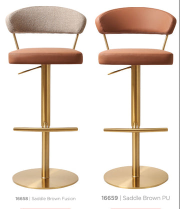 Strata Barstool Gold