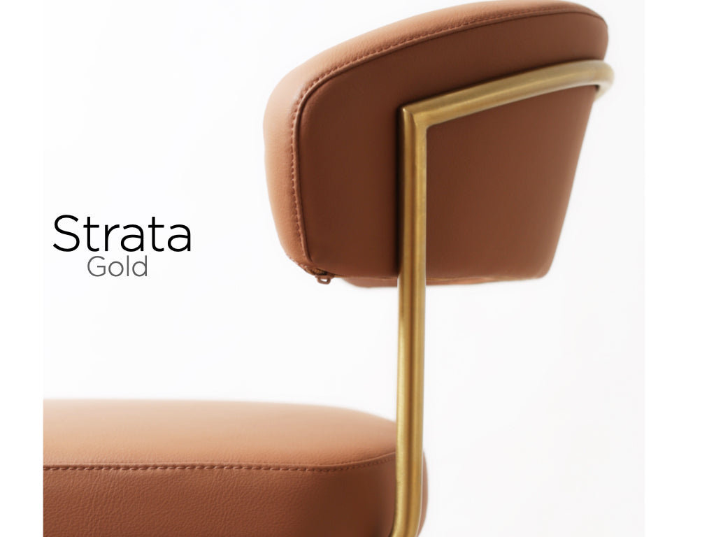 Strata Barstool Gold
