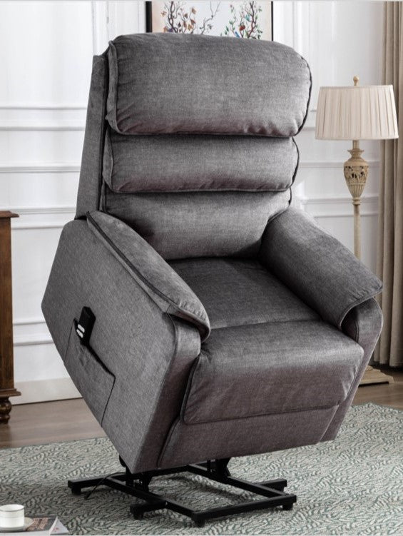 Savoy Electric Lift & Tilt Dual Motor Chair Grey