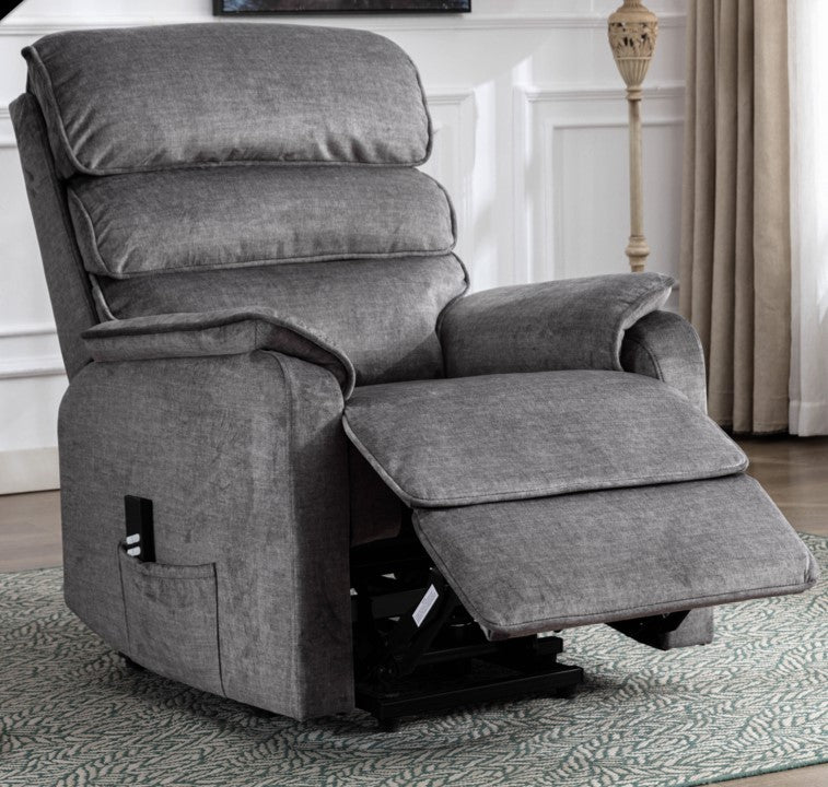 Savoy Electric Lift & Tilt Dual Motor Chair Grey