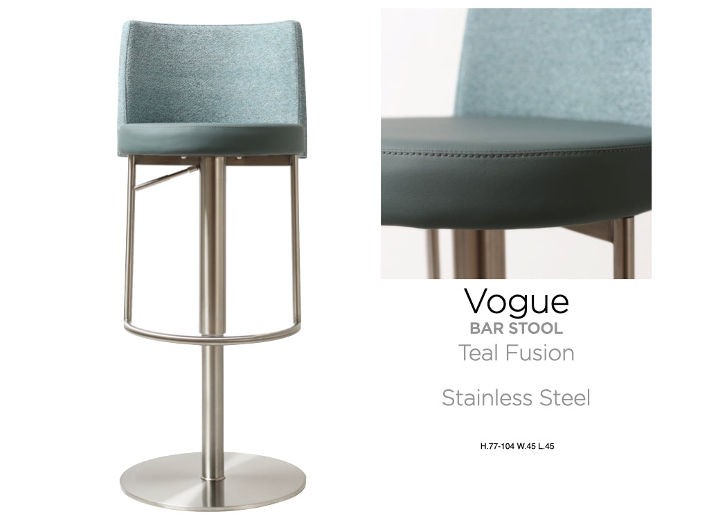 Vogue Barstool Stainless Steel