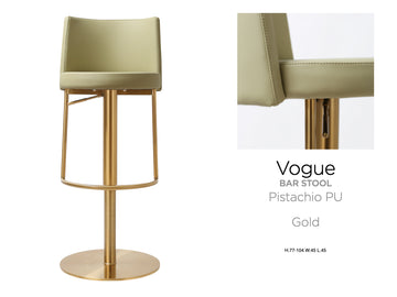 Vogue Barstool Gold