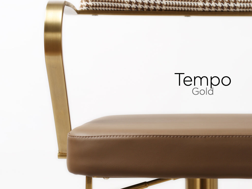 Tempo Barstool Gold