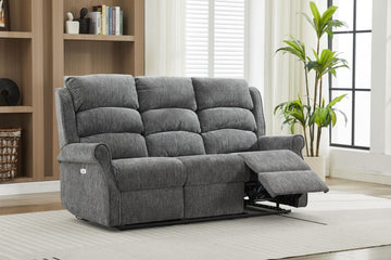 Regency 3 Seater Electric Sofa - Anthracite
