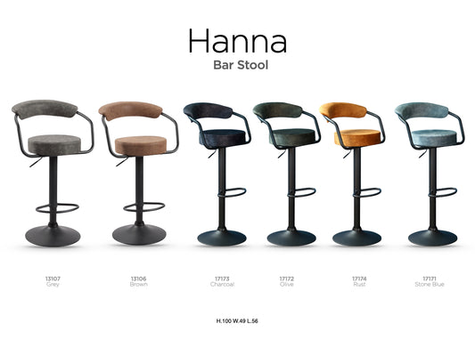 Hanna Bar Stools Set of 2