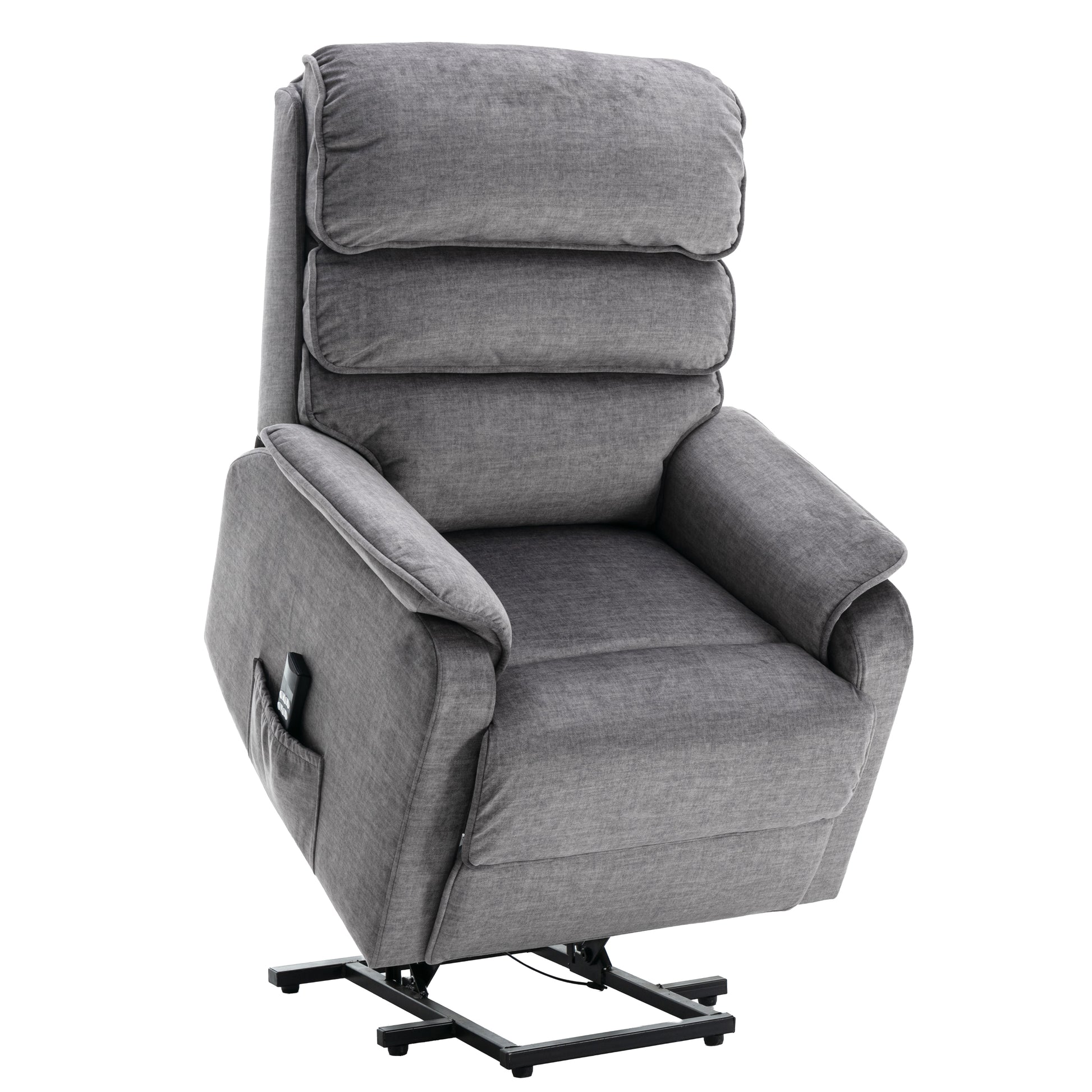 Savoy Electric Lift & Tilt Dual Motor Chair - Grey
