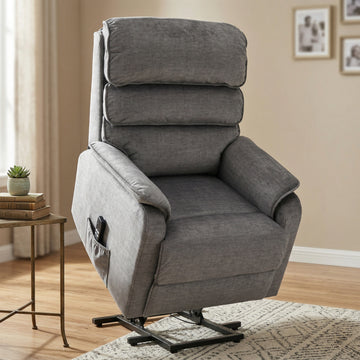 Savoy Electric Lift & Tilt Dual Motor Chair - Grey