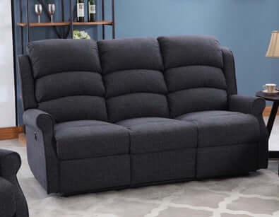 Windsor 3 Seater Electric Dark Grey