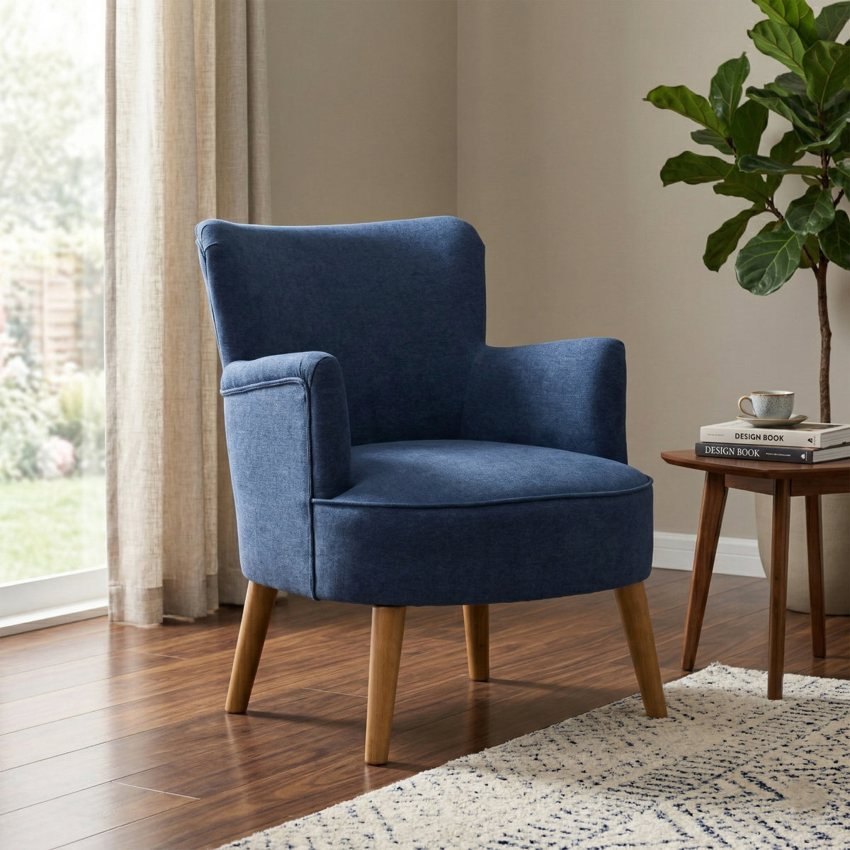 Keira Armchair Midnight Blue