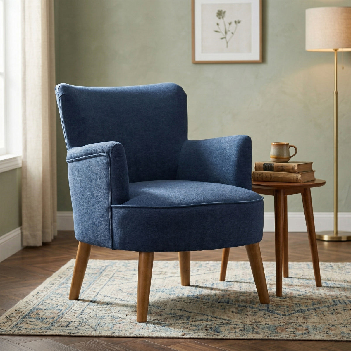 Keira Armchair Midnight Blue