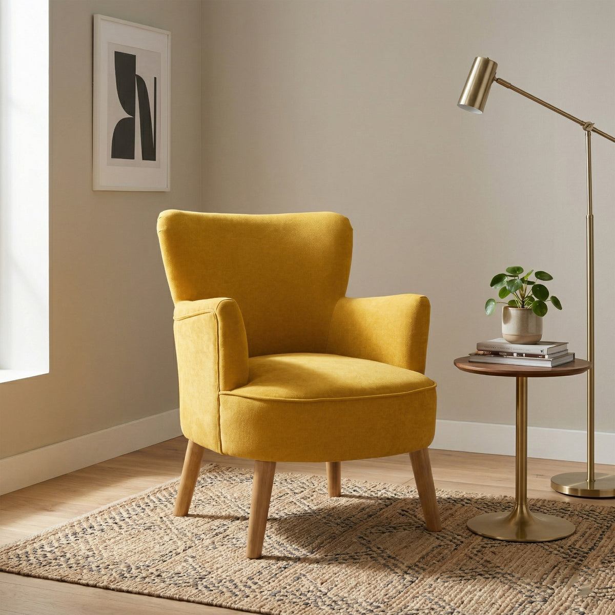 Keira Armchair Ochre