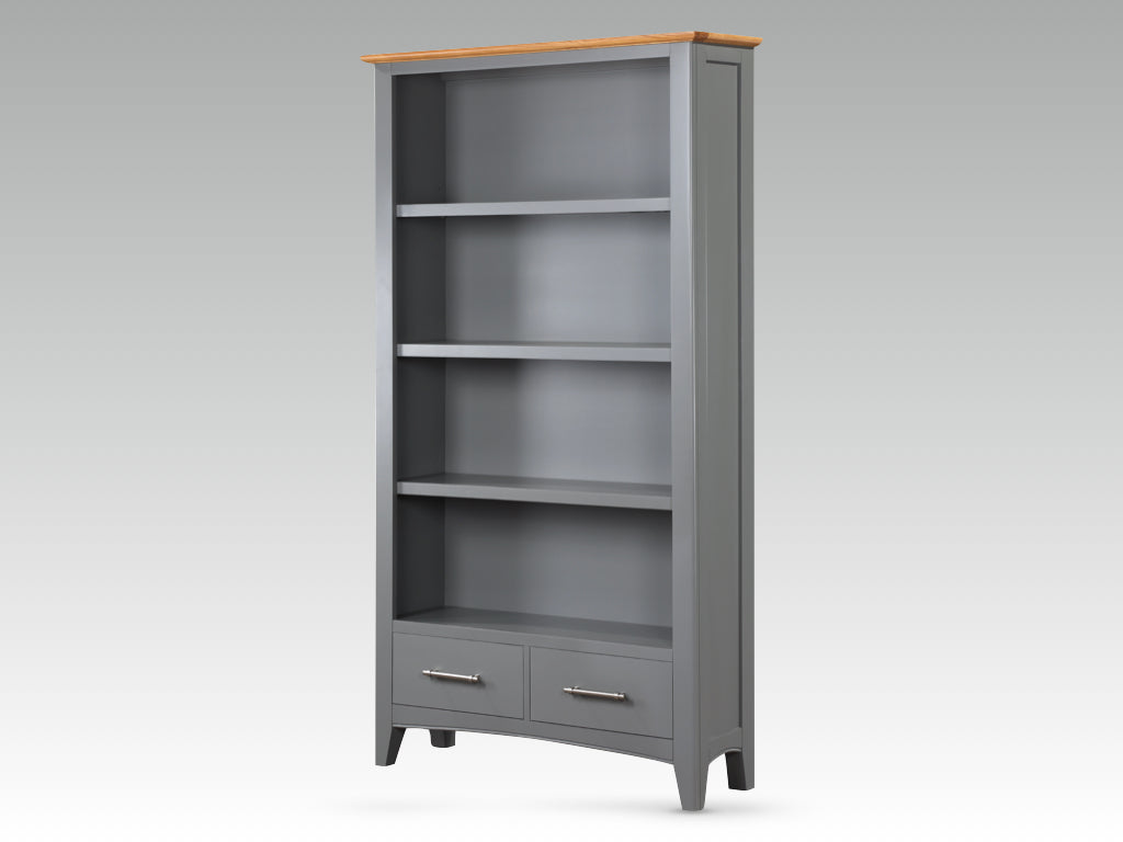 Rossmore Painted Large Bookcase – The Right Buy Store