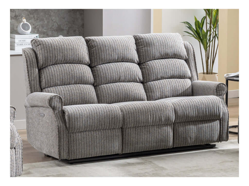 Windsor 3 Seater Electric Sofa- Latte