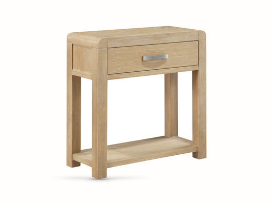 Tennessee Washed Oak 1 Drawer Hall Table