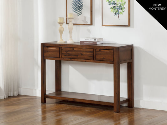 Monterey 3 Drawer Console Table