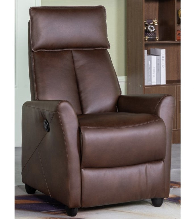 Lomond Single Motor Electric Recliner Chair - Tan