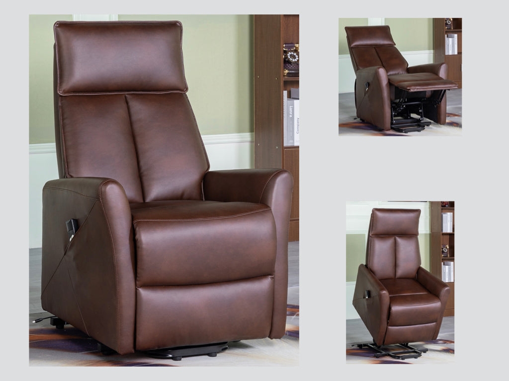 Lomond Electric Lift and Tilt Recliner - Tan