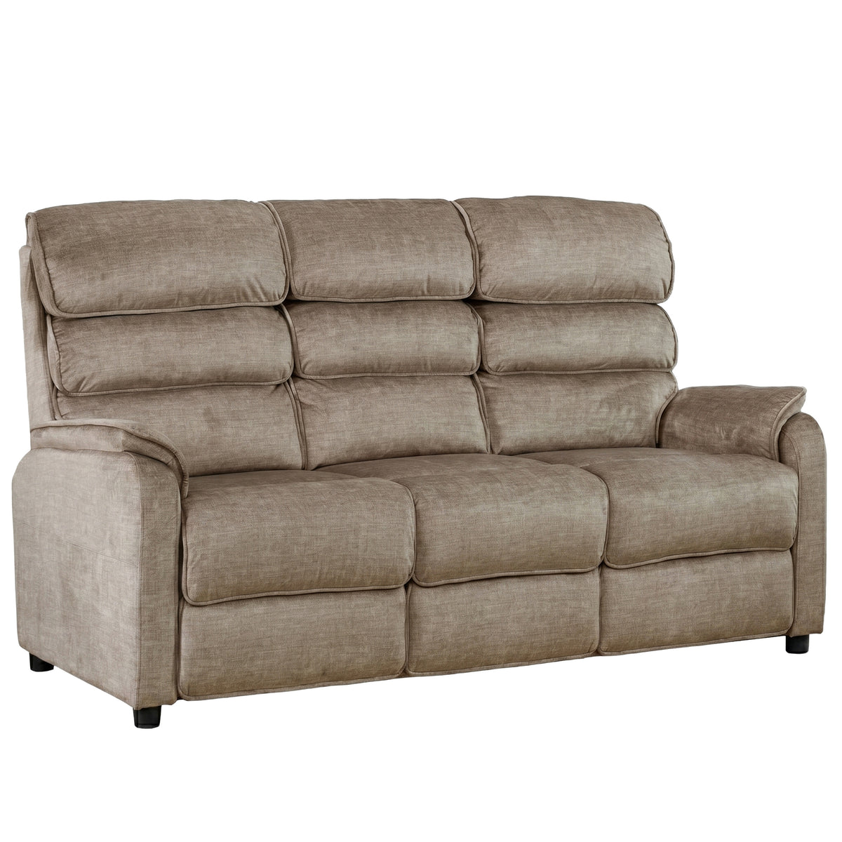 Savoy 3+1+1 Fixed Sofa Suite -Taupe