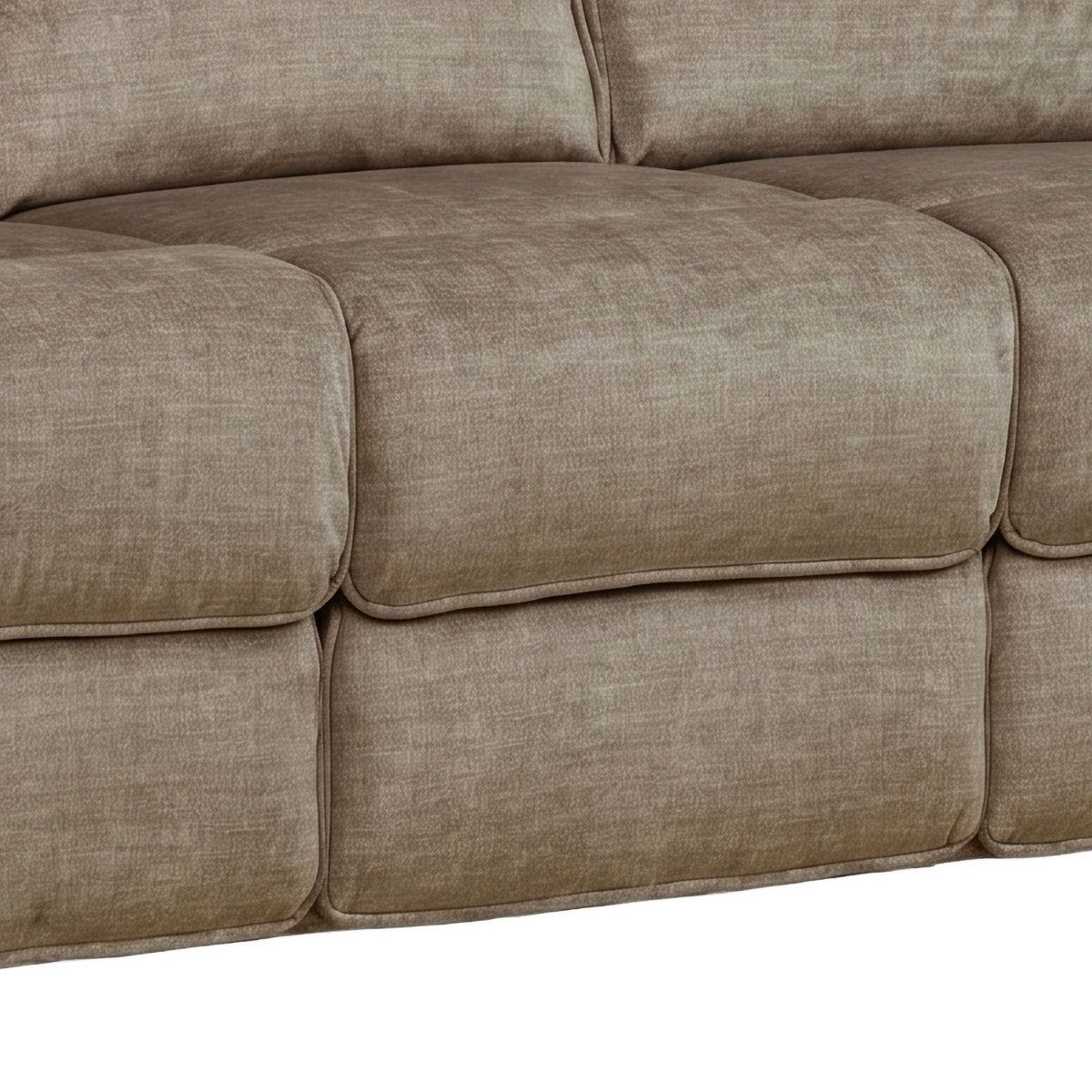 Savoy 3+1+1 Fixed Sofa Suite -Taupe
