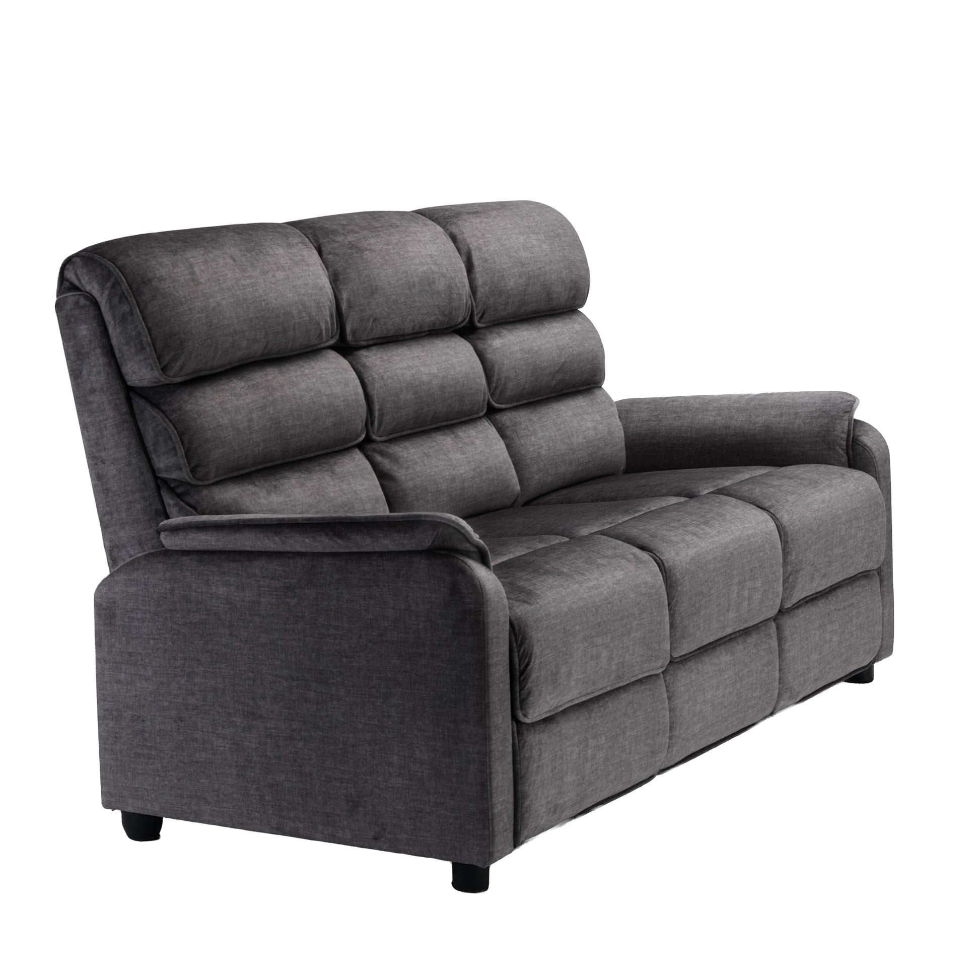 Savoy 3+2 Seater Sofa Suite Fixed - Grey