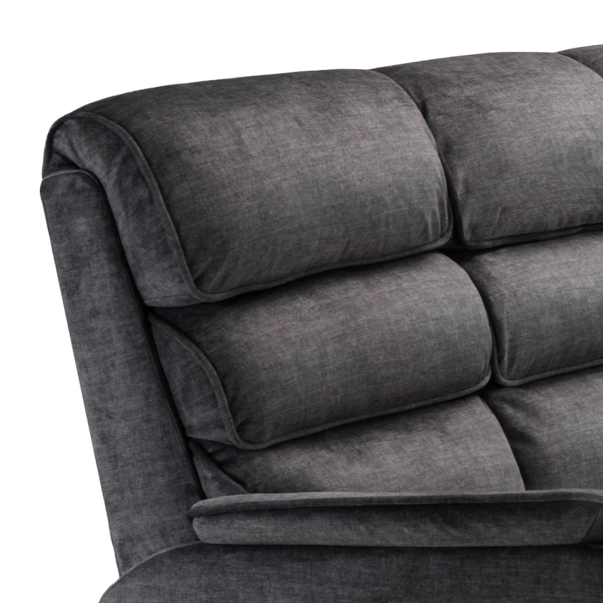 Savoy 3 Seater Sofa Fixed - Grey