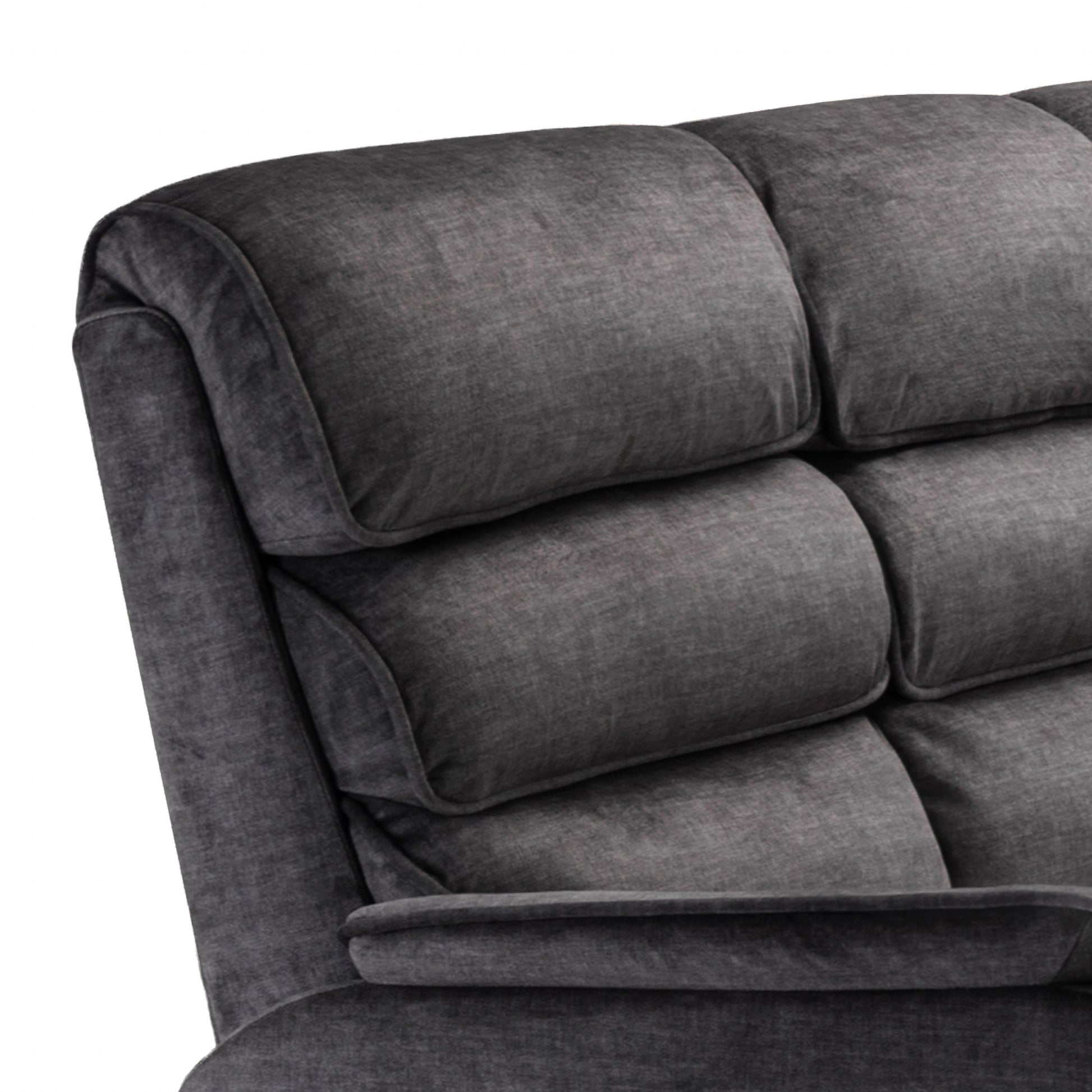 Savoy 3+1+1 Sofa Suite Fixed- Grey Fabric