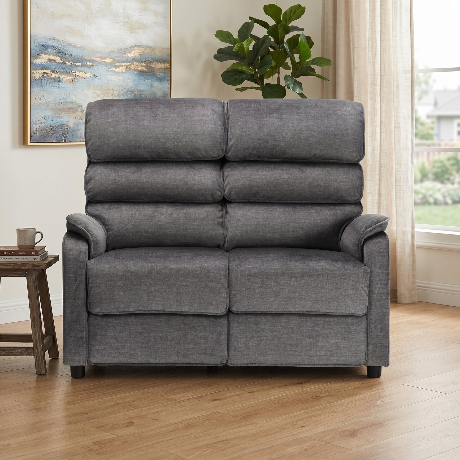 Savoy 3+2 Seater Sofa Suite Fixed - Grey