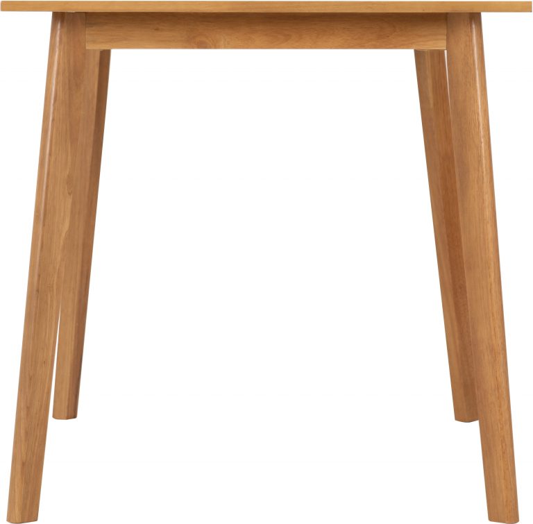 Wooden table with a white background