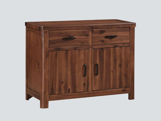 Andorra 2 Door Sideboard - Dark Acacia Wood