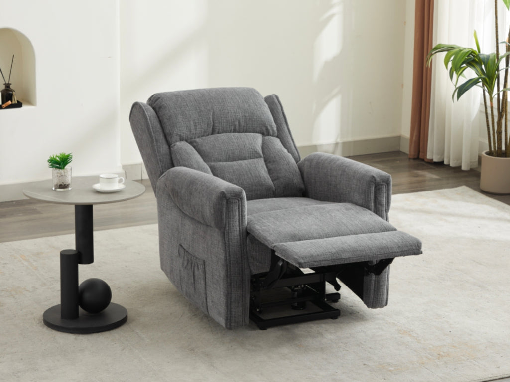Balmoral Lift & Tilt Dual Motor Voice Control Armchair- Anthracite