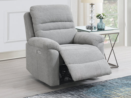 Belford Electric Reclining Armchair - Grey