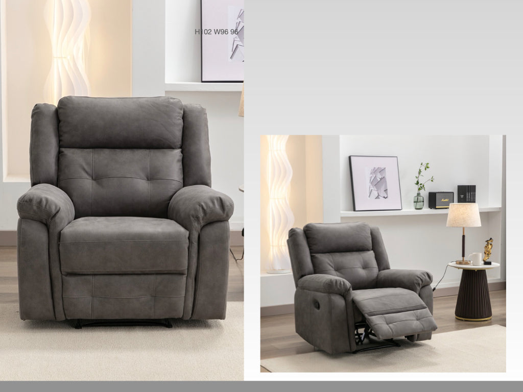 Berkeley Recliner Chair - Dark Grey – The Right Buy Store