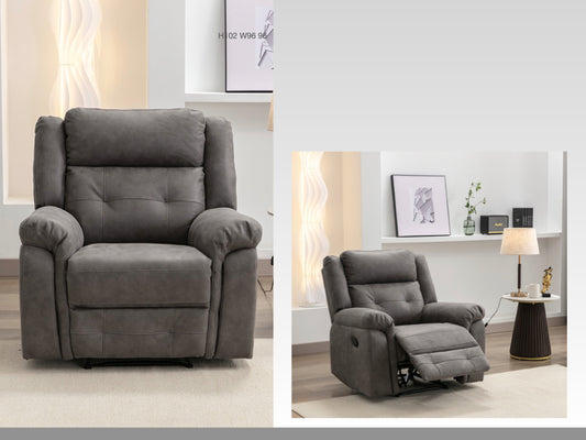 Berkeley Recliner Chair - Dark Grey