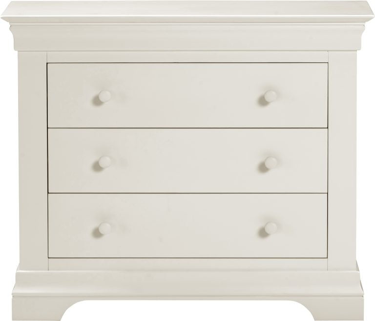 Bordeaux 3 Drawer Chest- Ivory