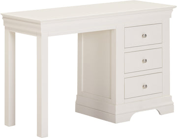 Bordeaux 3 Drawer Dressing Table - Ivory