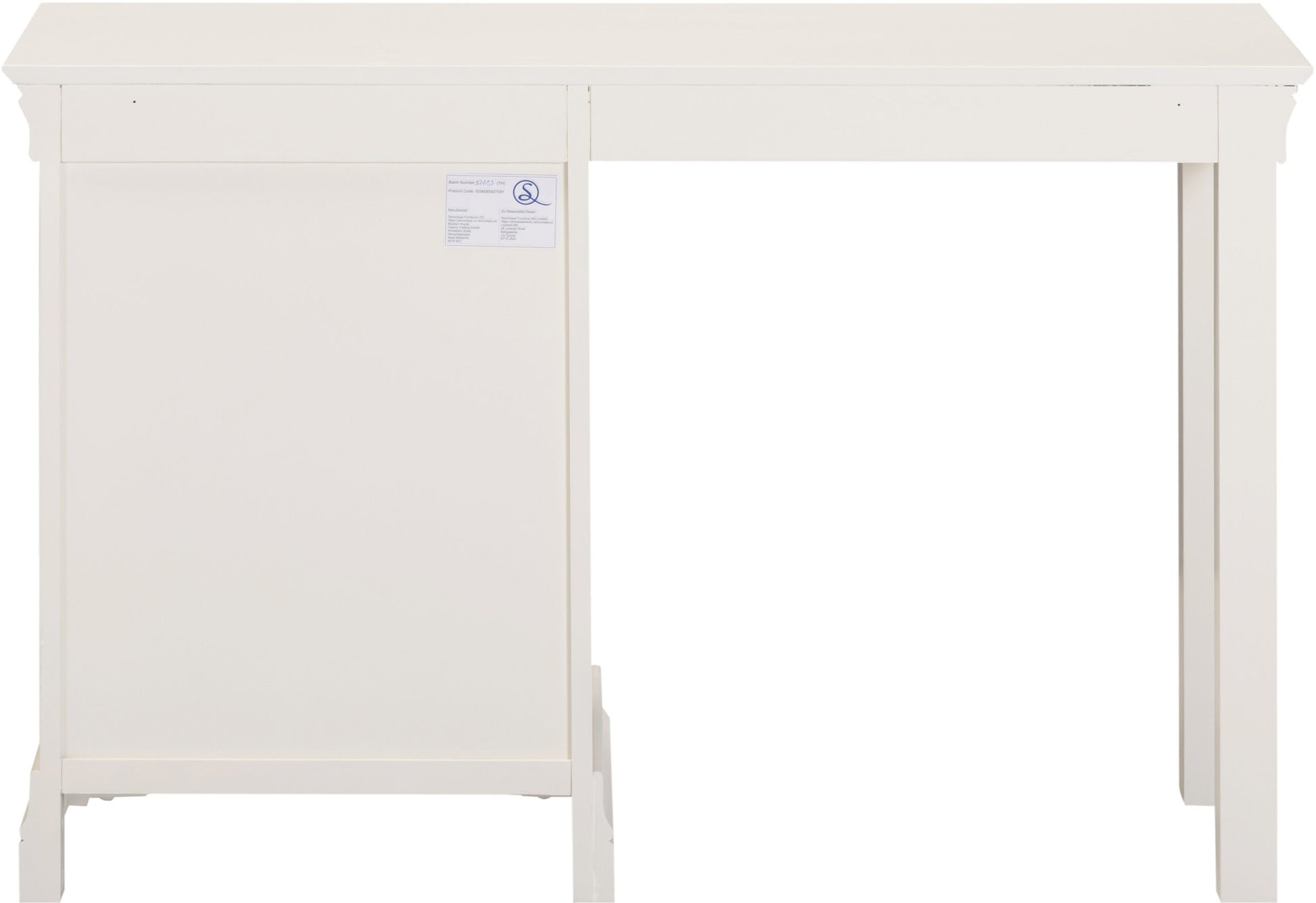 Bordeaux 3 Drawer Dressing Table - Ivory
