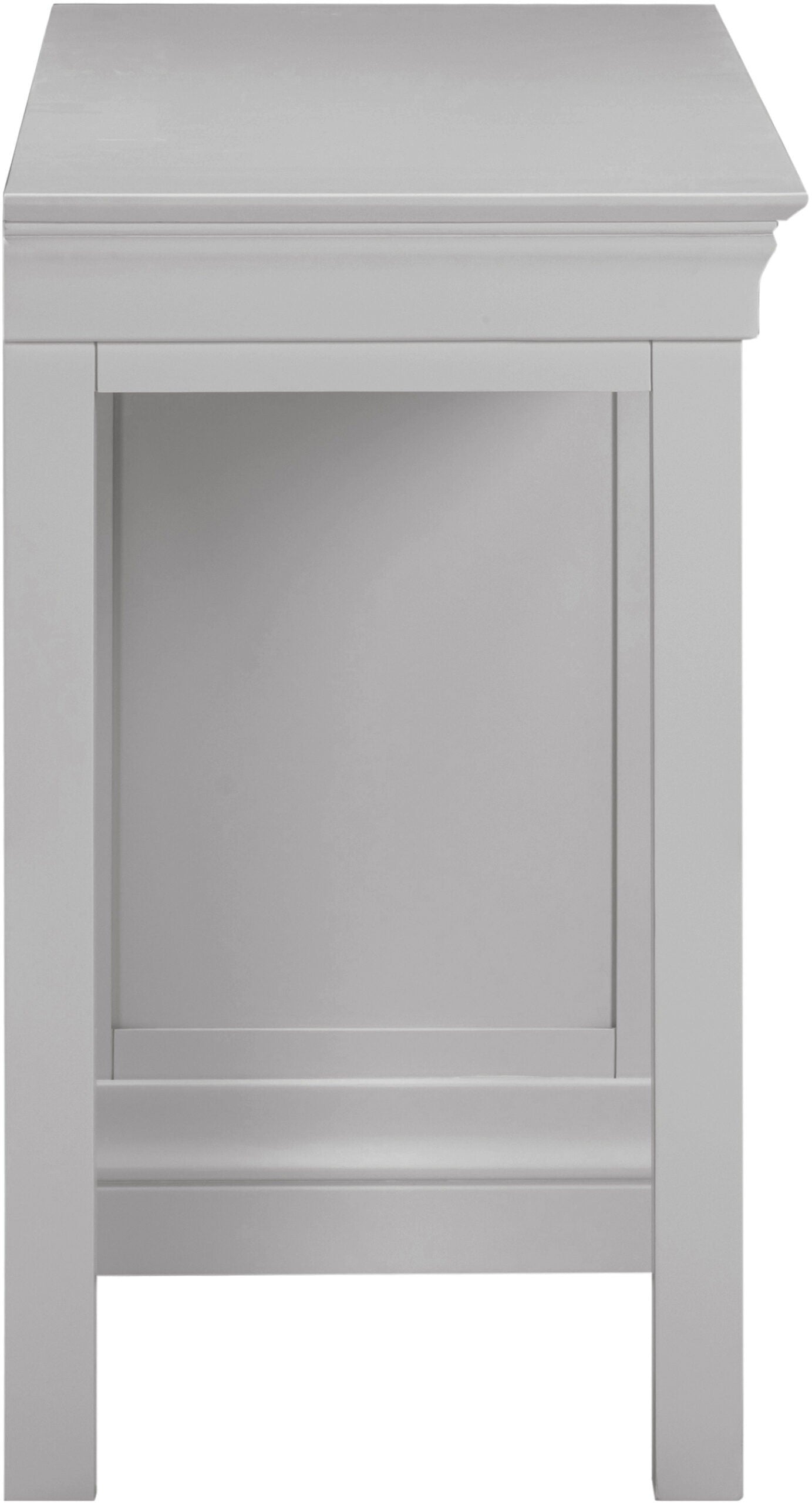 Bordeaux 3 Drawer Dressing Table - Pebble Grey