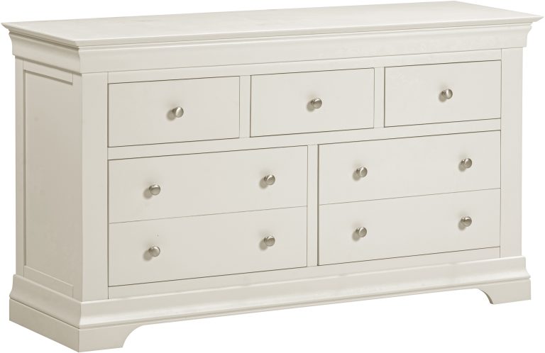 Bordeaux 3+2 Drawer Chest- Ivory