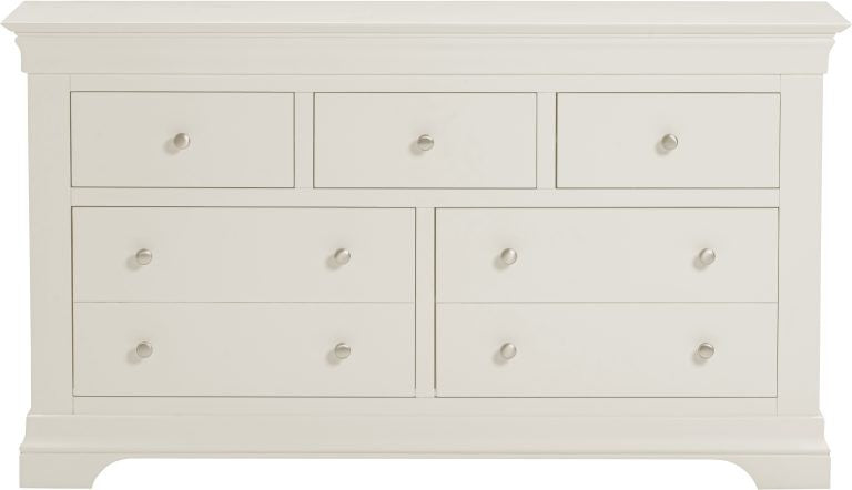 Bordeaux 3+2 Drawer Chest- Ivory